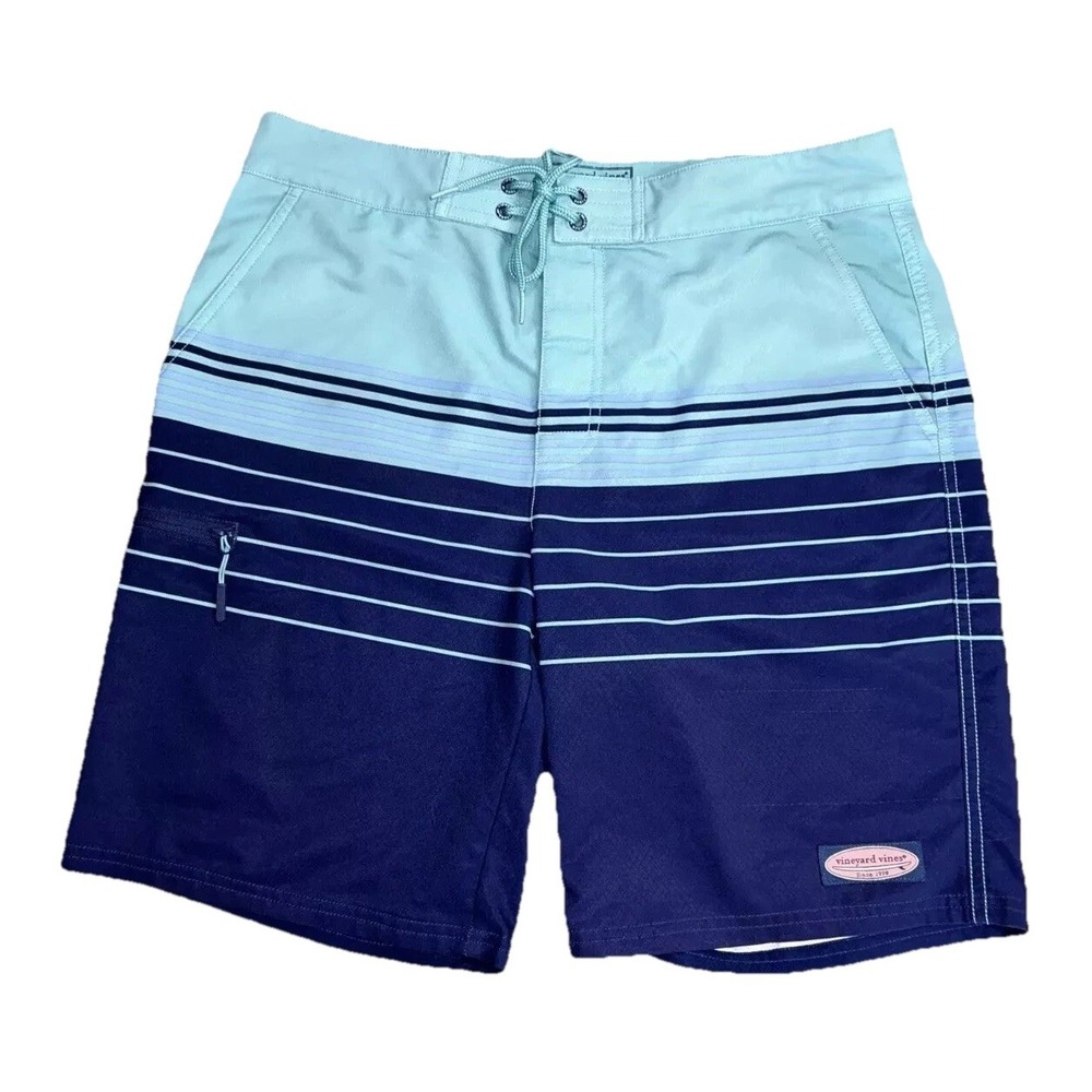Mens Vineyard Vines Performance Board Shorts Swim Shorts Size 32 Pockets 🐳